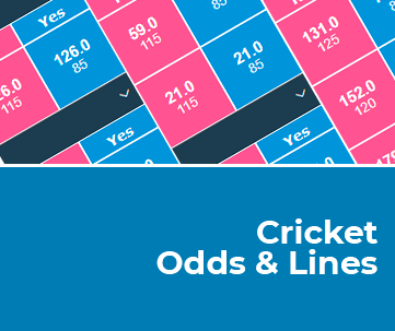 Cricket Odds & Lines
