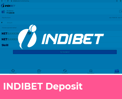 Indibet Deposit