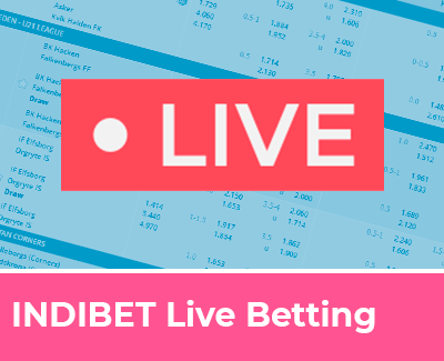 Indibet Live Betting