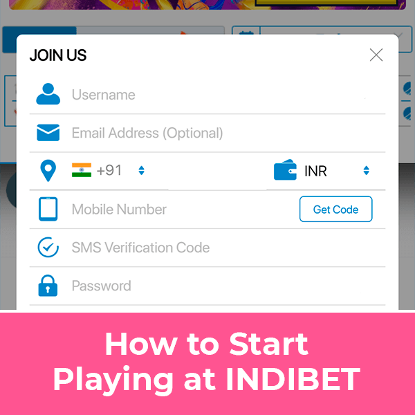 How to start playing at indibet