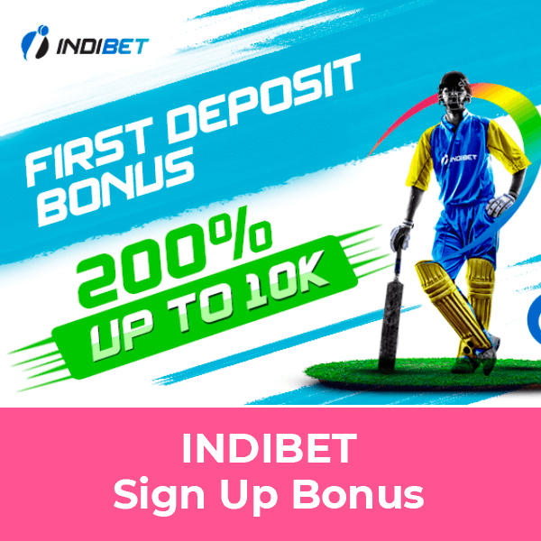 Indibet Sign Up Bonus